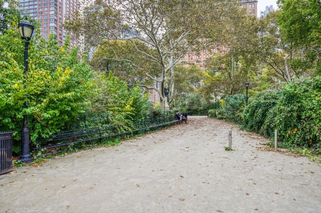ניו יורק Fidi Studio W Gym Roof Deck Speakeasy Nyc-78 דירה