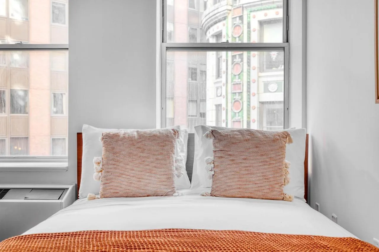 דירה ניו יורק Fidi Studio W Gym Roof Deck Speakeasy Nyc-78