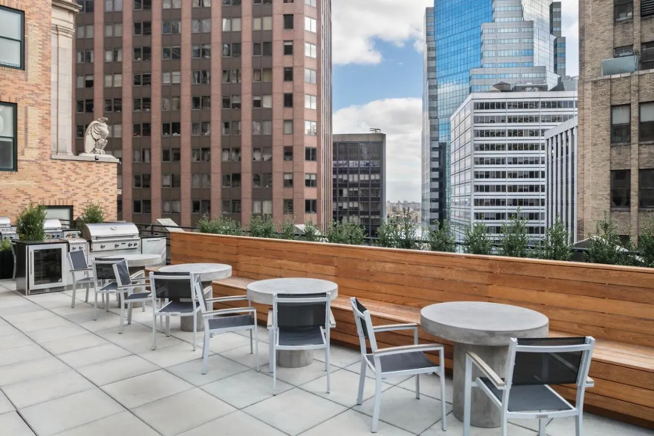דירה ניו יורק Fidi Studio W Gym Roof Deck Speakeasy Nyc-78 ארצות הברית