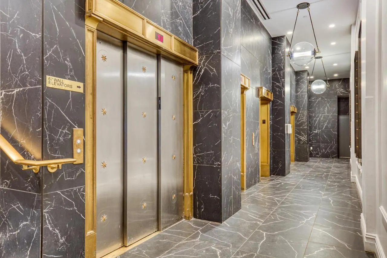 דירה ניו יורק Fidi Studio W Gym Roof Deck Speakeasy Nyc-78